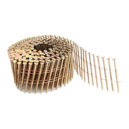 Gec Collated Siding Nail, 2-1/2 in L, Galvanized SNRSG92-25WC